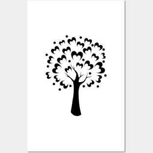 Tree professional Art logo design Posters and Art